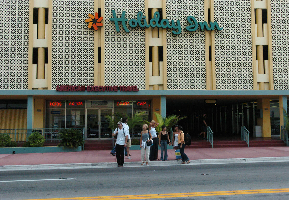 The Holiday Inn at 2201 Collins Avenue, seen in 2004.